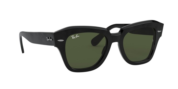 Ray-Ban RB 2186 901/31 49 STATE STREET Unisex Güneş Gözlüğü - 11