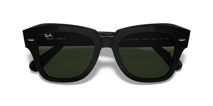 Ray-Ban RB 2186 901/31 49 STATE STREET Unisex Güneş Gözlüğü - 13