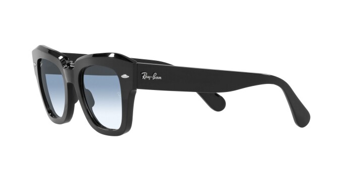 Ray-Ban RB 2186 901/3F 49 STATE STREET Unisex Güneş Gözlüğü - 2