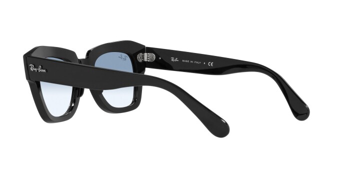 Ray-Ban RB 2186 901/3F 49 STATE STREET Unisex Güneş Gözlüğü - 4