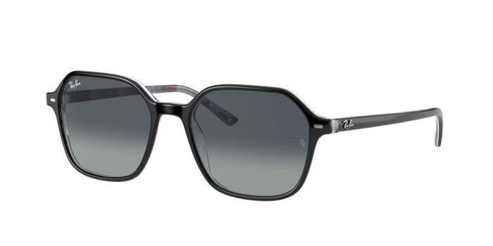 RAY-BAN RB 2194 13183A 53 JOHN Unisex Köşeli Güneş Gözlüğü - 1