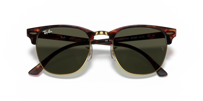 RAY-BAN RB 3016 W0366 51 CLUBMASTER CLASSIC Unisex Oval Güneş Gözlüğü - 13