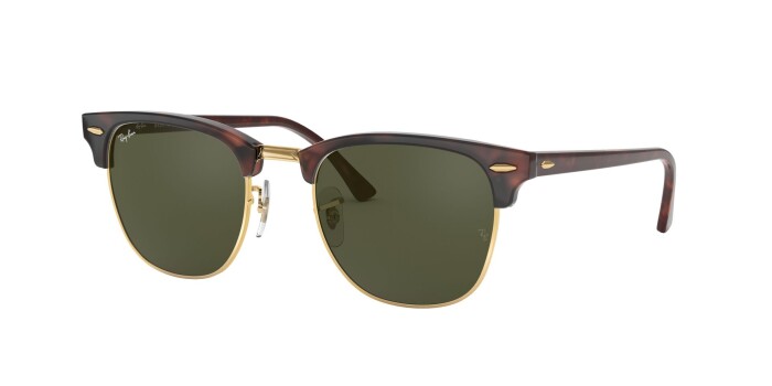 RAY-BAN RB 3016 W0366 51 CLUBMASTER CLASSIC Unisex Oval Güneş Gözlüğü - 1