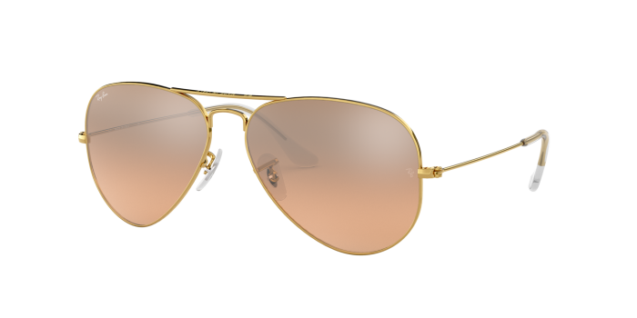 RAY-BAN RB 3025 001/3E 58 AVIATOR CLASSIC Erkek Damla Güneş Gözlüğü - 1