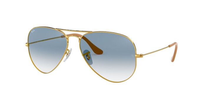 RAY-BAN RB 3025 001/3F 58 AVIATOR CLASSIC Unisex Damla Güneş Gözlüğü - 1