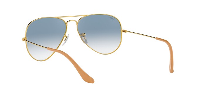 RAY-BAN RB 3025 001/3F 58 AVIATOR CLASSIC Unisex Damla Güneş Gözlüğü - 5