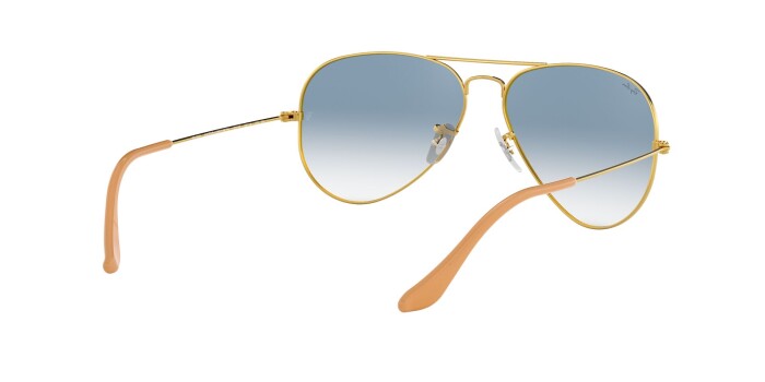 RAY-BAN RB 3025 001/3F 58 AVIATOR CLASSIC Unisex Damla Güneş Gözlüğü - 7