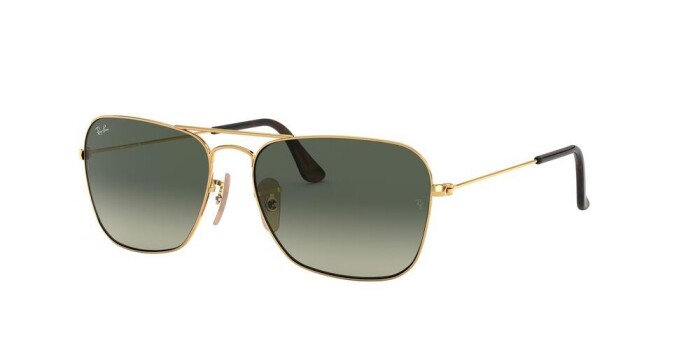 RAY-BAN RB 3136 181/71 58 CARAVAN Unisex Damla Güneş Gözlüğü - 1