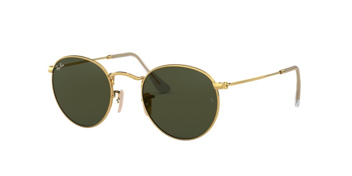 RAY-BAN RB 3447 001 53 ROUND METAL Erkek Yuvarlak Güneş Gözlüğü - 1