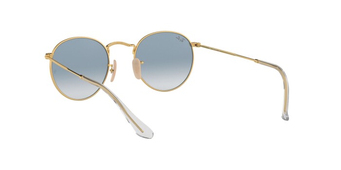 RAY-BAN RB 3447N 001/3F 50 ROUND METAL Unisex Oval Güneş Gözlüğü - 5