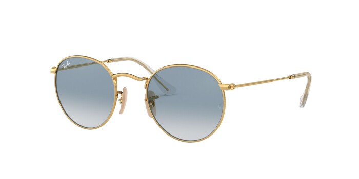 RAY-BAN RB 3447N 001/3F 50 ROUND METAL Unisex Oval Güneş Gözlüğü - 1