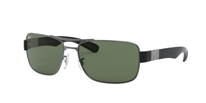 RAY-BAN RB 3522 004/71 64 Erkek Oval Güneş Gözlüğü - 1