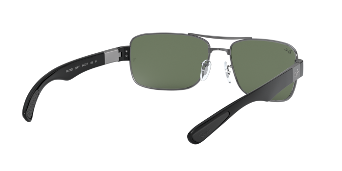 RAY-BAN RB 3522 004/71 64 Erkek Oval Güneş Gözlüğü - 7