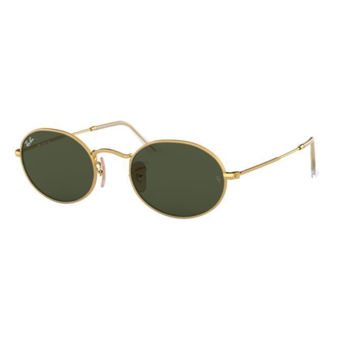 RAY-BAN RB 3547 001/31 51 OVAL LEGEND GOLD Unisex Oval Güneş Gözlüğü - 2