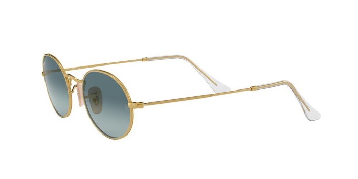 RAY-BAN RB 3547 001/3M 51 OVAL LEGEND GOLD Unisex Oval Güneş Gözlüğü - 2