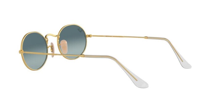 RAY-BAN RB 3547 001/3M 51 OVAL LEGEND GOLD Unisex Oval Güneş Gözlüğü - 4