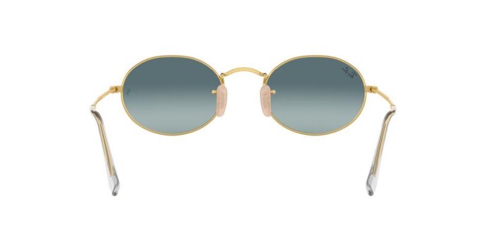 RAY-BAN RB 3547 001/3M 51 OVAL LEGEND GOLD Unisex Oval Güneş Gözlüğü - 6