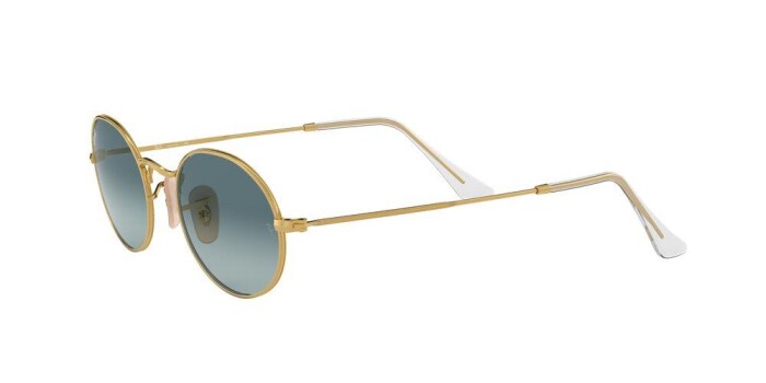 RAY-BAN RB 3547 001/3M 51 OVAL LEGEND GOLD Unisex Oval Güneş Gözlüğü - 2