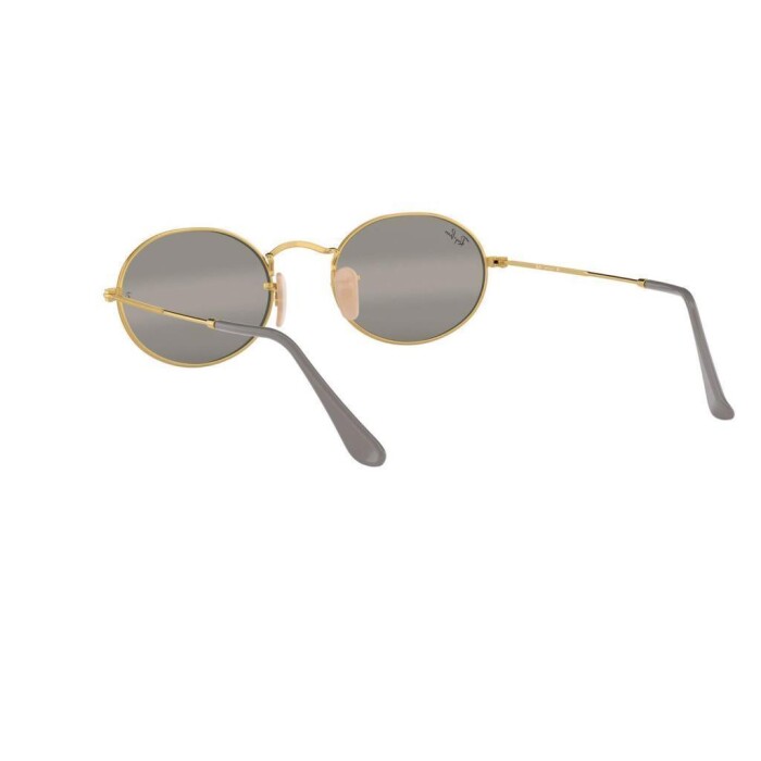 RAY-BAN RB 3547 9154AH 51 OVAL LEGEND GOLD Unisex Oval Güneş Gözlüğü - 4