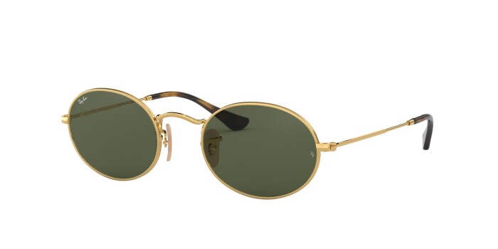 RAY-BAN RB 3547N 001 51 OVAL FLAT LENSES Unisex Oval Güneş Gözlüğü - 1