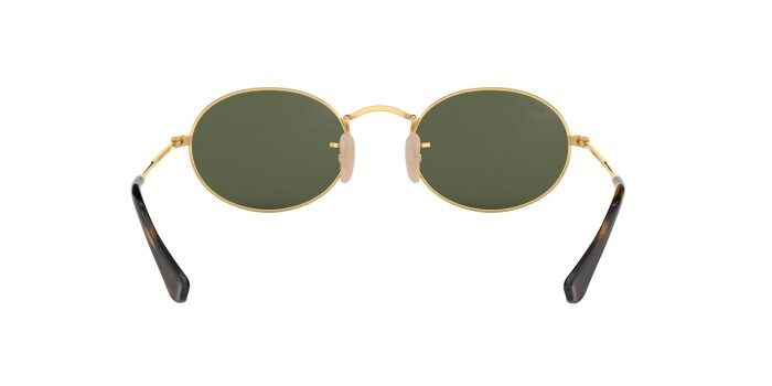 RAY-BAN RB 3547N 001 51 OVAL FLAT LENSES Unisex Oval Güneş Gözlüğü - 6