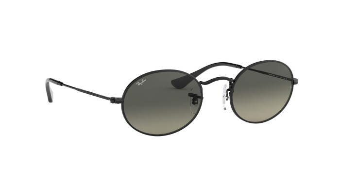 RAY-BAN RB 3547N 002/71 51 OVAL FLAT LENSES Unisex Oval Güneş Gözlüğü - 11