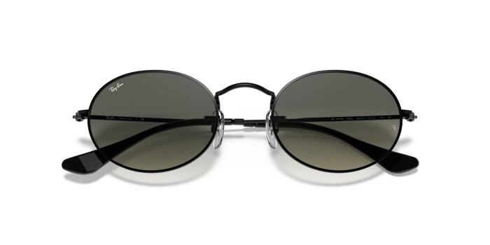 RAY-BAN RB 3547N 002/71 51 OVAL FLAT LENSES Unisex Oval Güneş Gözlüğü - 13