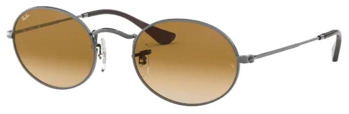 RAY-BAN RB 3547N 004/51 51 OVAL FLAT LENSES Unisex Oval Güneş Gözlüğü - RAY-BAN