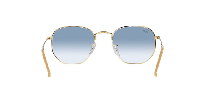 RAY-BAN RB 3548 001/3F 51 HEXAGONAL Unisex Yuvarlak Güneş Gözlüğü - 6