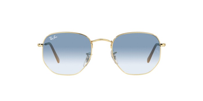 RAY-BAN RB 3548 001/3F 51 HEXAGONAL Unisex Yuvarlak Güneş Gözlüğü - 12