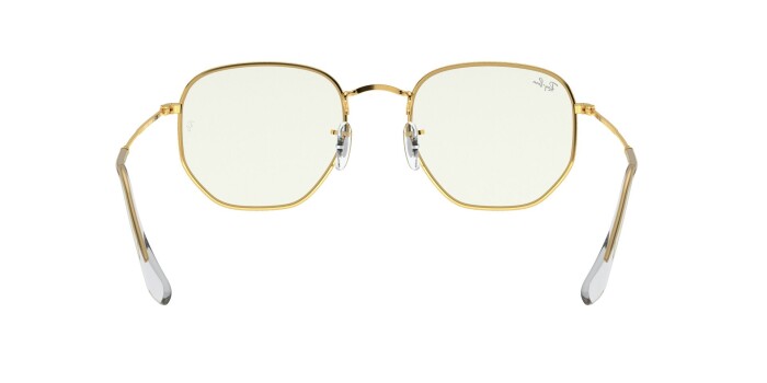 Ray-ban RB 3548 9196BF 51 HEXAGONAL Unisex Mavi ışık Önleyici Gözlük - 6