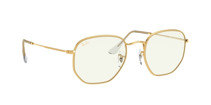 Ray-ban RB 3548 9196BF 51 HEXAGONAL Unisex Mavi ışık Önleyici Gözlük - 11