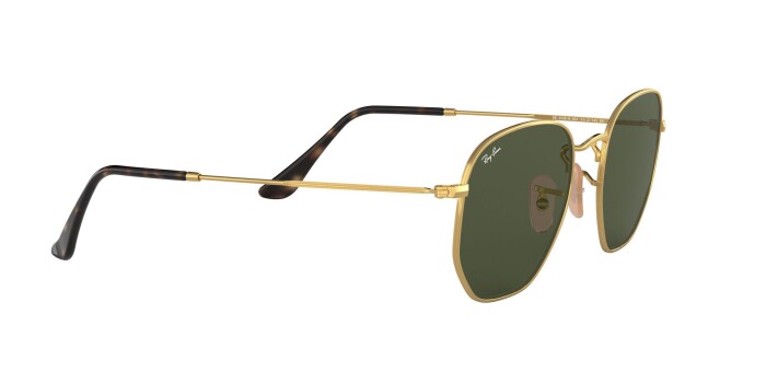 RAY-BAN RB 3548N 001 51 HEXAGONAL FLAT LENSES Erkek Köşeli Güneş Gözlüğü - 10