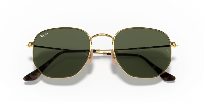 RAY-BAN RB 3548N 001 51 HEXAGONAL FLAT LENSES Erkek Köşeli Güneş Gözlüğü - 13