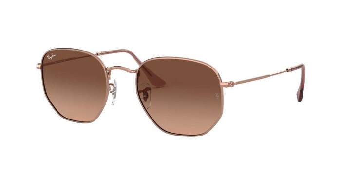 RAY-BAN RB 3548N 9069A5 51 HEXAGONAL FLAT LENSES Kadın Köşeli Güneş Gözlüğü - 1
