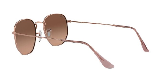 RAY-BAN RB 3548N 9069A5 51 HEXAGONAL FLAT LENSES Kadın Köşeli Güneş Gözlüğü - 4