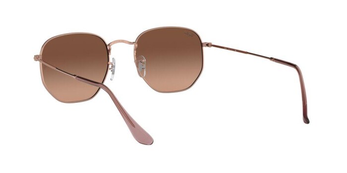 RAY-BAN RB 3548N 9069A5 51 HEXAGONAL FLAT LENSES Kadın Köşeli Güneş Gözlüğü - 5