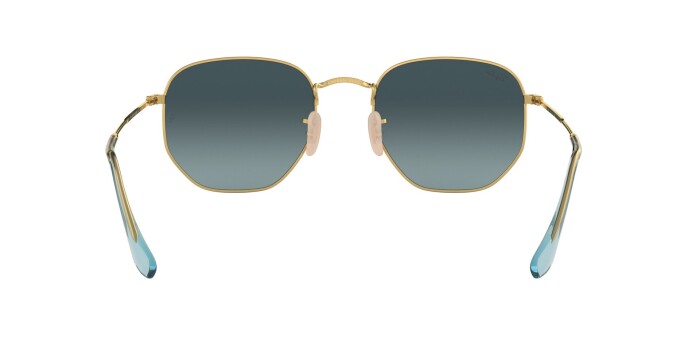 RAY-BAN RB 3548N 91233M 51 HEXAGONAL FLAT LENSES Unisex Köşeli Güneş Gözlüğü - 6