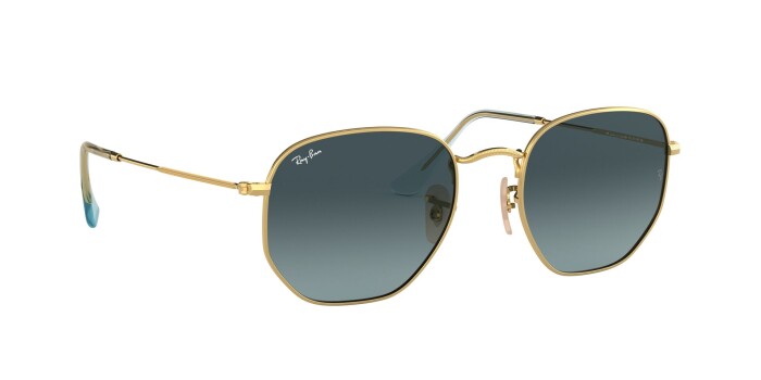 RAY-BAN RB 3548N 91233M 51 HEXAGONAL FLAT LENSES Unisex Köşeli Güneş Gözlüğü - 12