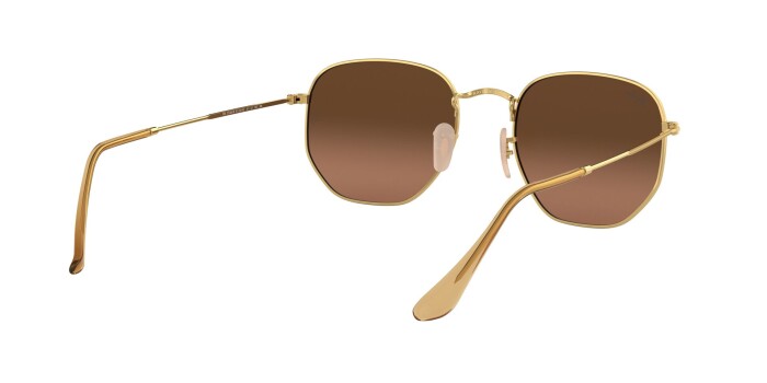 RAY-BAN RB 3548N 912443 51 HEXAGONAL FLAT LENSES Unisex Damla Güneş Gözlüğü - 7