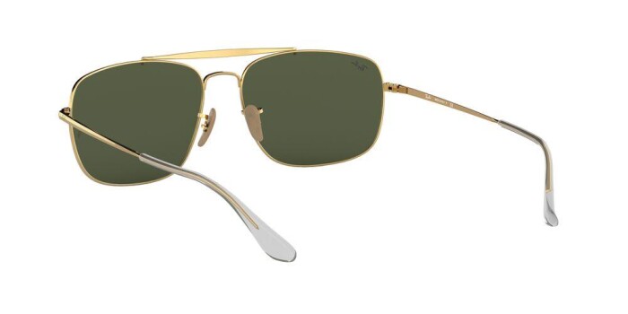 RAY-BAN RB 3560 001 61 COLONEL Erkek Köşeli Güneş Gözlüğü - 5