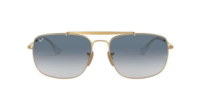 RAY-BAN RB 3560 001/3F 61 COLONEL Erkek Köşeli Güneş Gözlüğü - 7