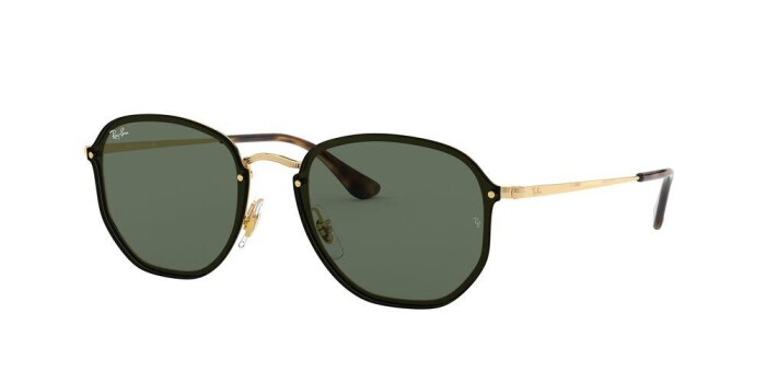 RAY-BAN RB 3579N 001/71 58 Blaze Hexagonal Unisex Köşeli Güneş Gözlüğü - RAY-BAN