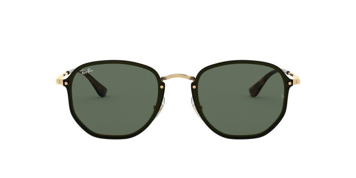 RAY-BAN RB 3579N 001/71 58 Blaze Hexagonal Unisex Köşeli Güneş Gözlüğü - 7