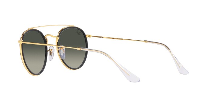 Ray-Ban RB 3647N 923871 51 ROUND DOUBLE BRIDGE LEGEND GOLD Unisex Güneş Gözlüğü - 4