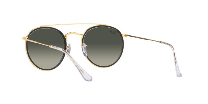 Ray-Ban RB 3647N 923871 51 ROUND DOUBLE BRIDGE LEGEND GOLD Unisex Güneş Gözlüğü - 5