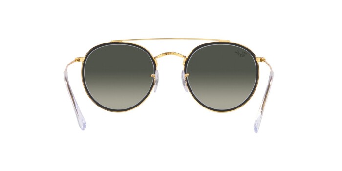 Ray-Ban RB 3647N 923871 51 ROUND DOUBLE BRIDGE LEGEND GOLD Unisex Güneş Gözlüğü - 6