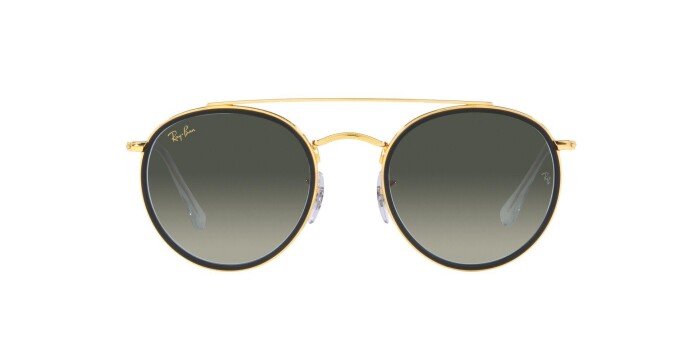 Ray-Ban RB 3647N 923871 51 ROUND DOUBLE BRIDGE LEGEND GOLD Unisex Güneş Gözlüğü - 7