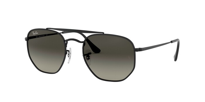 RAY-BAN RB 3648 002/71 54 MARSHAL Erkek Köşeli Güneş Gözlüğü - 1