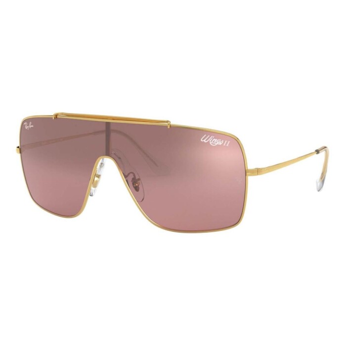 RAY-BAN RB 3697 9050Y2 35 WINGS II Kadın Köşeli Güneş Gözlüğü - 2